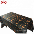 Tissu de table d&#39;Halloween PE personnalisé en plastique imprimé